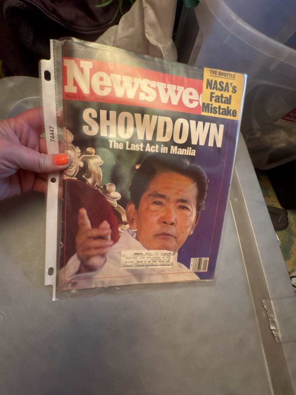 Newsweek Magazine March 3 1986 Showdown The Last Act in Manila Ferdinand Marcos